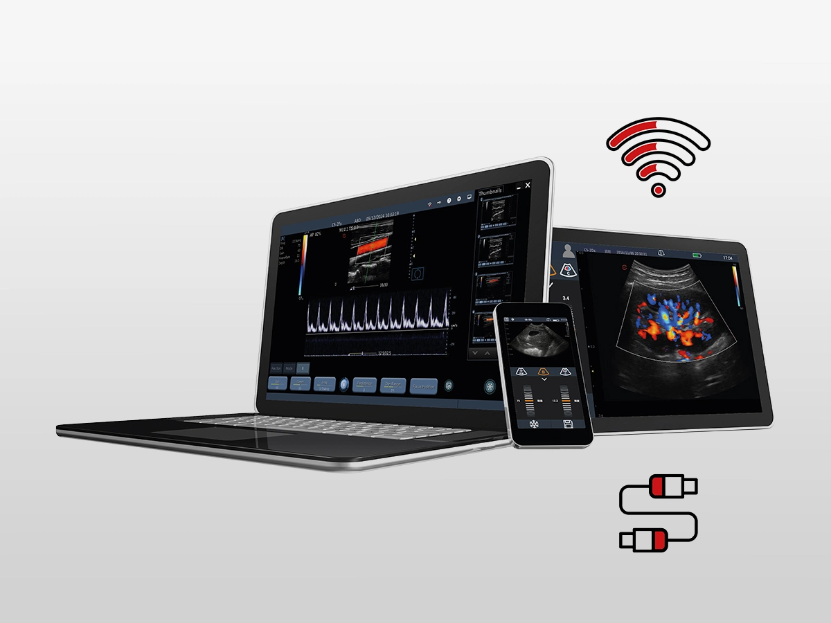 aplikacja zainstalowana na laptopie, telefonie i tablecie